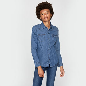 Pepe Jeans dámská džínová košile Rosie - L (0E9)